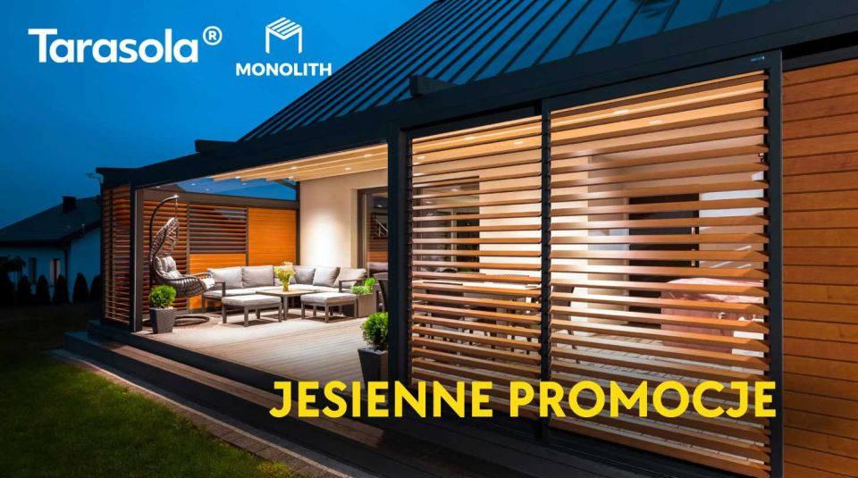 Jesień pod Tarasolą – Zadbaj o swój taras i skorzystaj z promocji!