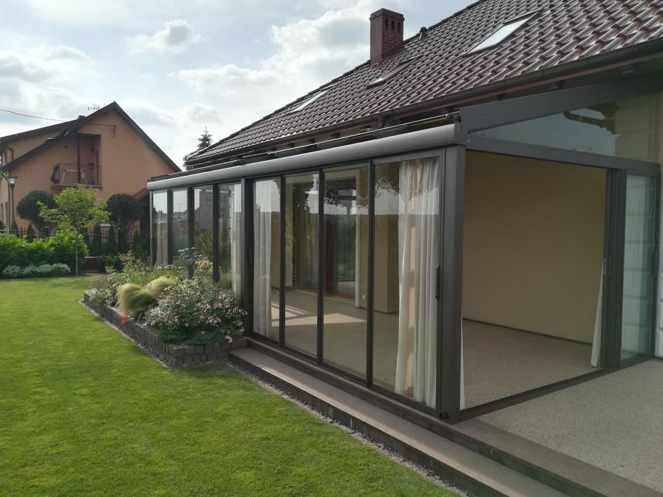 Murano Integrale - kompleksowe zadaszenie tarasu.